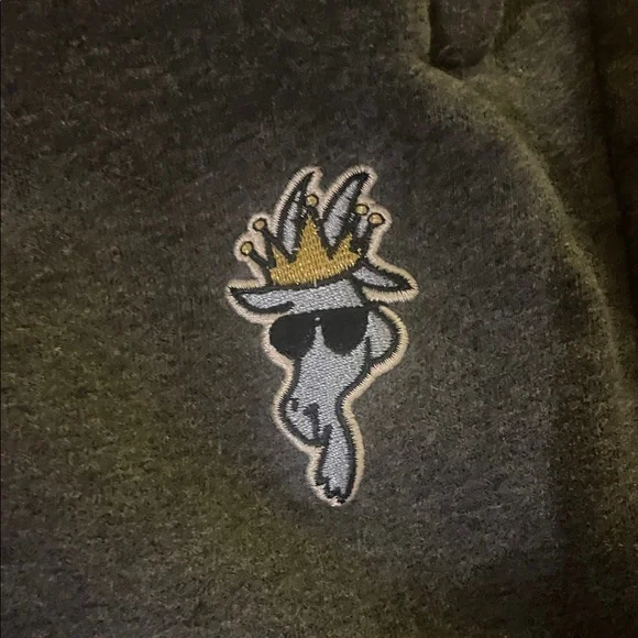 GOAT USA Kids Charcoal Jogger Pants with Logo size XL - Picture 3 of 4